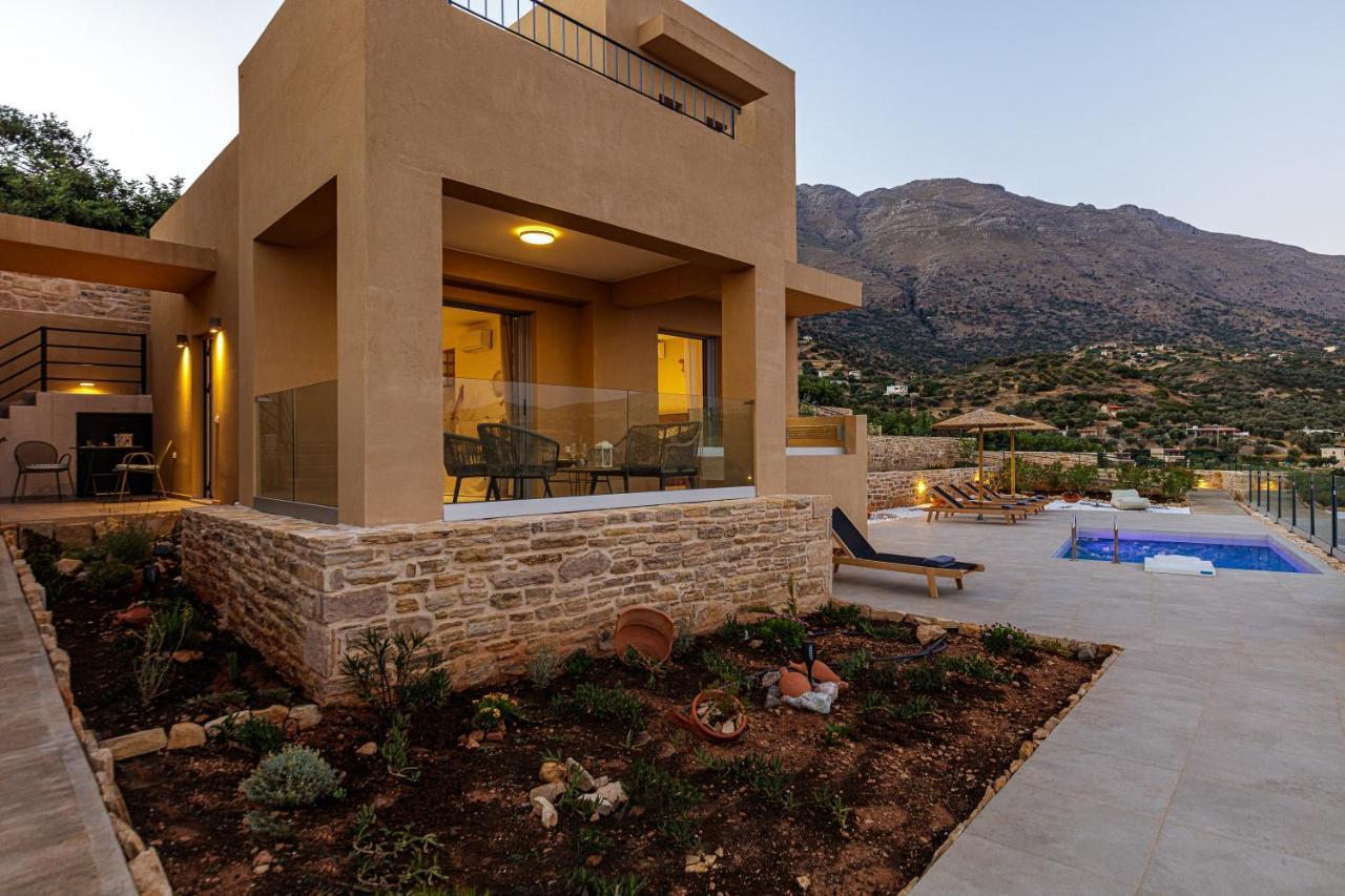 Villa Zoe , South Crete , Триопетра Экстерьер фото
